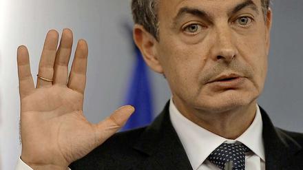 Spaniens Regierungschef José Luis Rodríguez Zapatero.