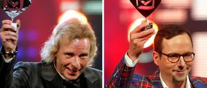 Glückliche Geehrte: Thomas Gottschalk und Kurt Krömer.