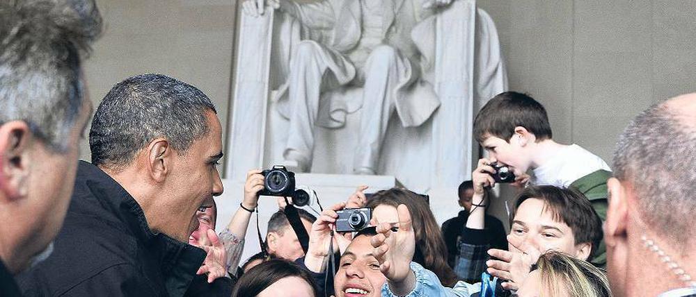 Präsident Obama will für eine weitere Amtszeit kandidieren.
