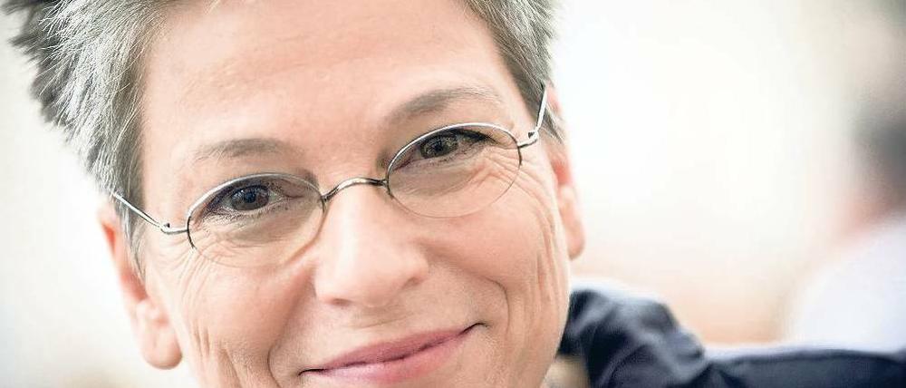 Ulrike Poppe. Die DDR-Bürgerrechtlerin ist seit dem 1. März 2010 „Beauftragte des Landes Brandenburg zur Aufarbeitung der Folgen der kommunistischen Diktatur“.Foto: ddp