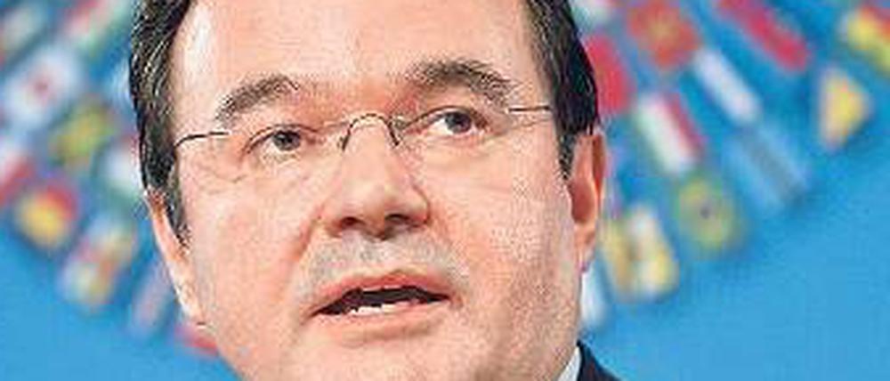 Muss noch mehr sparen. Griechenlands Finanzminister Papakonstantinou