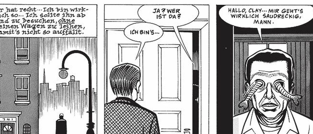Grotesk: Eine Szene aus dem Buch.