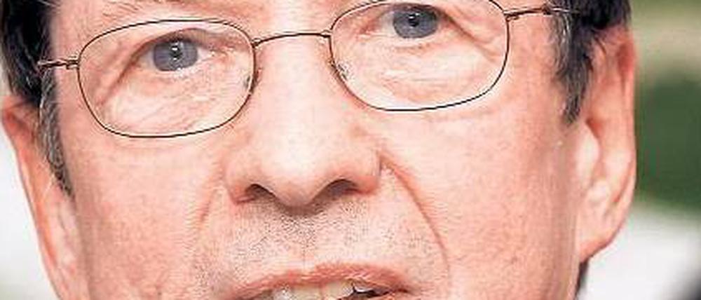 Für Ehrhart Körting stellt die Bundesregierung "ein Sicherheitsproblem bei der Terrorismusbekämpfung dar".