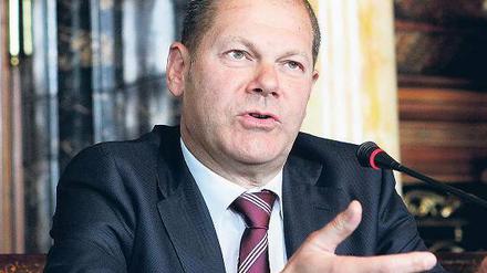 Hamburgs Erster Bürgermeister Olaf Scholz