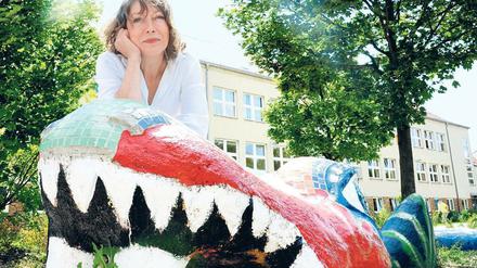 Beziehungslehrerin. Gabriele von Wuntsch hat 34 Jahre lang Kunst unterrichtet. Die 63-Jährige verlässt nun die Fritz-Karsen-Schule in Britz.