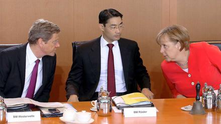 Das Kabinett hat sich auf Steuersenkungen ab 2013 verständigt.