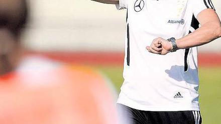 Countdown bis zum Viertelfinale? Bundestrainerin Silvia Neid und ihr Team können sich gegen Nigeria bereits für die K.o.-Runde qualifizieren. 