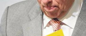 Finanzminister Wolfgang Schäuble (CDU) ist der bisher glühendste Gegner von Steuerentlastungen. 