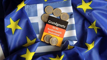 Das Bundesverfassungsgericht beschäftigt sich ab Dienstag mit einer Klage gegen die Griechenlandhilfen.