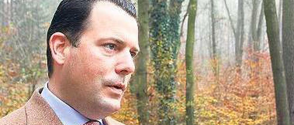 Vertritt die Waldbesitzer: Philipp Freiherr von und zu Guttenberg. 