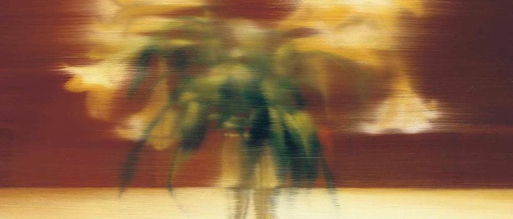 „Lilien“, 2000. Die Ausstellung in der Tate Modern ist noch bis 8. Januar zu sehen. Foto: Gerhard Richter/National Gallery of Canada, Ottawa/dpa
