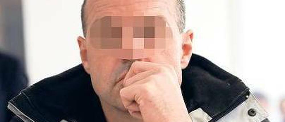 Gilt als extrem gefährlich. Thomas Drach am Donnerstag im Gerichtssaal. Foto: dpa