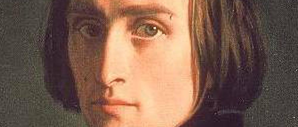 Seiner Zeit voraus. Komponist und Pianist Franz Liszt, geboren am 22. Oktober 1811 in Raiding/Doborján, gestorben am 31. Juli 1886 in Bayreuth. Foto: dpa