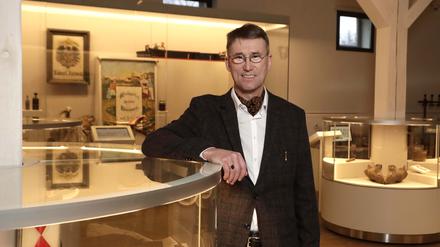 Matthias Henkel, Leiter vom Museum Neukoelln im Schloss Britz 