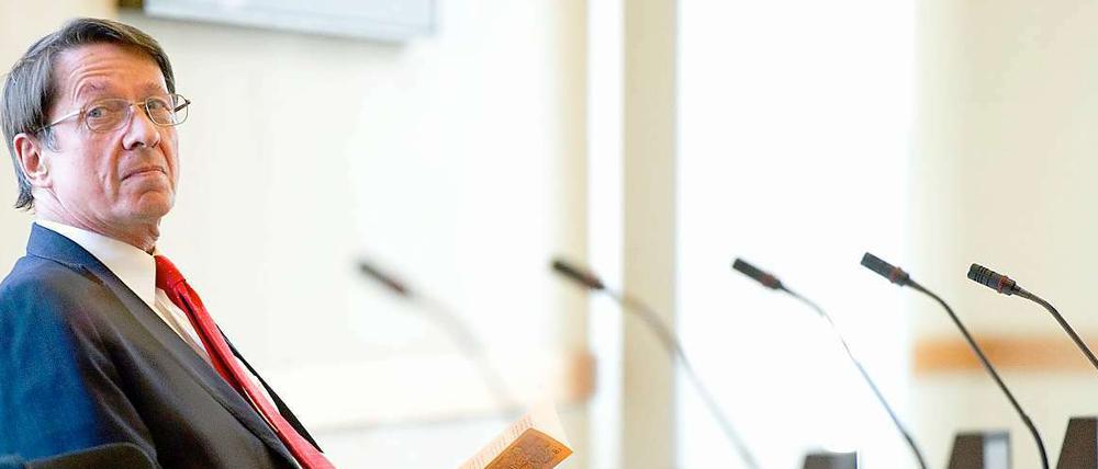 Verabschiedet sich aus dem Amt: Innensenator Körting.