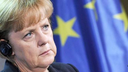 Ins Zentrum gerückt: Angela Merkel.