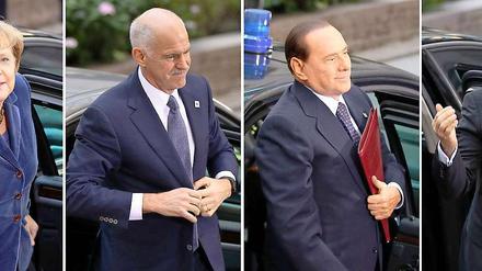 Deutschland kommt in der aktuellen Krise noch ganz gut weg, Griechenland kämpft hart, Italien verspricht Besserung und Frankreich sorgt sich um seine Banken. 