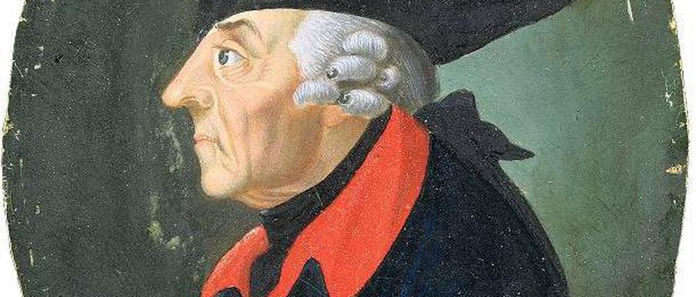 Alter Fritz. Gemälde von Daniel Chodowiecki, 1773. Foto: akg-images