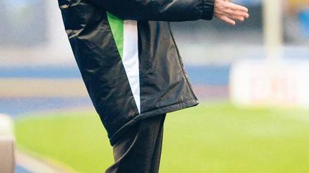 Beliebtes Motiv. Für Lucien Favre interessierten sich die meisten Fotografen.Foto: dapd
