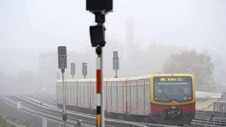 S-Bahn-Verkehr nicht immer ganz störungsfrei.