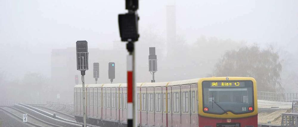 S-Bahn-Verkehr nicht immer ganz störungsfrei.