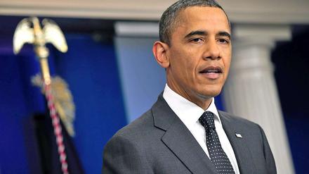 US-Präsident Barack Obama macht die Republikaner für das Scheitern des Schuldenkompromisses verantwortlich.
