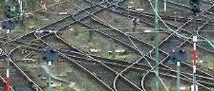 Zu teuer. Die Bahn zahlte wegen Preisabsprachen jahrelang zu viel für Gleise. Foto: ddp