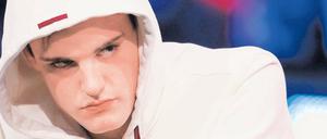 Es geht nicht um die Karten. Pius Heinz am Finaltisch der Weltmeisterschaft in Las Vegas.