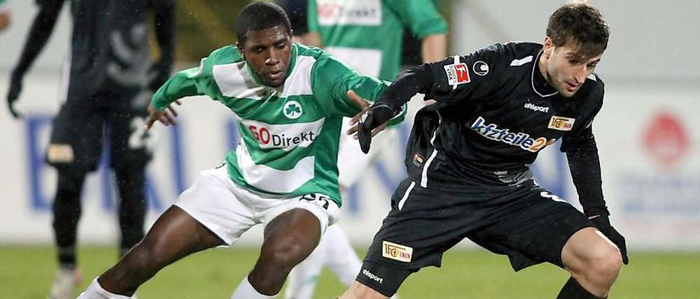 Union Berlin unterlag bei Greuther Fürth 0:5.