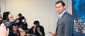 Willkommen in der Medienstadt. Michael Skibbe kennt den Rummel von Galatasaray und der Nationalelf und nimmt es gelassen.