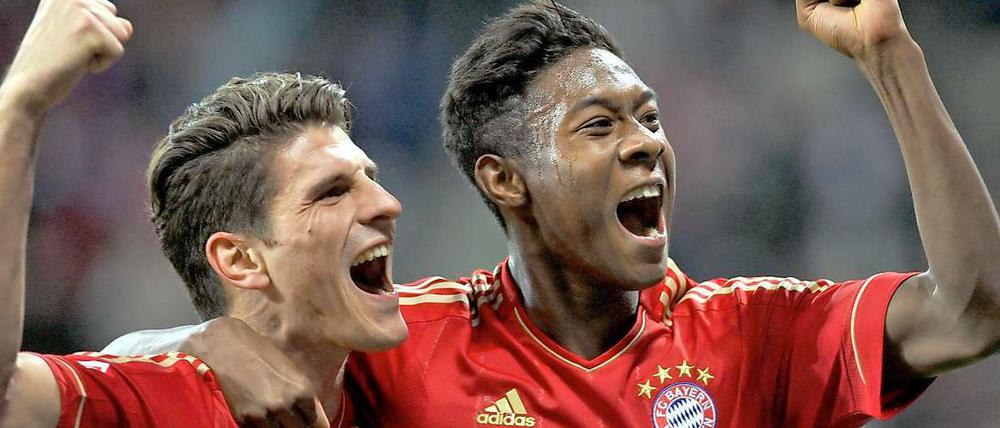 Der FC Bayern München besiegt den 1. FC Köln 3:0.
