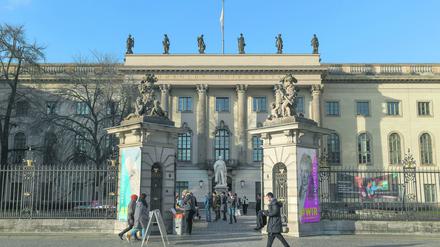 Die Humboldt-Universität.
