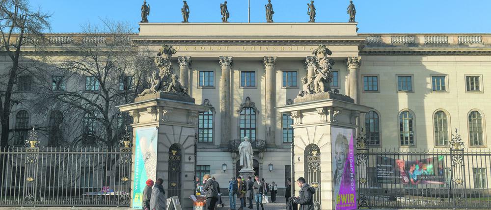 Die Humboldt-Universität.