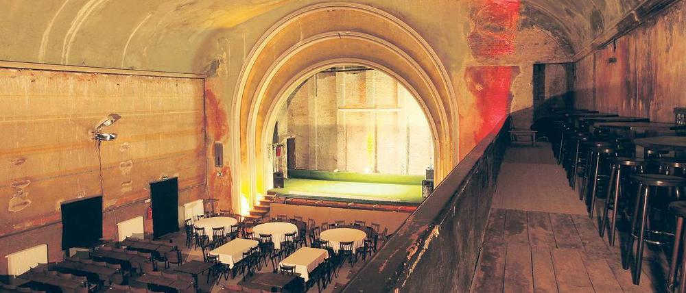 Verborgener Schatz. Hinter der unscheinbaren Fassade in der Gustav-Adolf-Straße liegt das Kinogewölbe, das fast noch im Originalzustand von 1929 erhalten ist.
