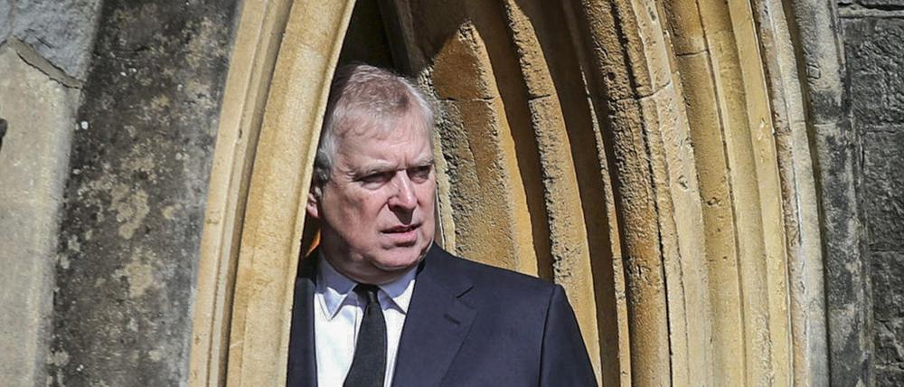 Der britische Prinz Andrew, Herzog von York
