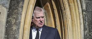 Der britische Prinz Andrew, Herzog von York