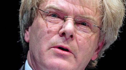 Sachsens Verfassungsschutzpräsident Reinhard Boos ist am 11. Juli 2012 überraschend zurückgetreten.