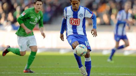 Abschied aus Berlin: Mittelfeldspieler Raffael wechselt nach Kiew.