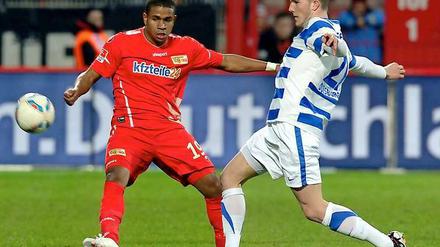 Union Berlin schaffte gerade noch den 1:1-Ausgleich gegen den MSV Duisburg.