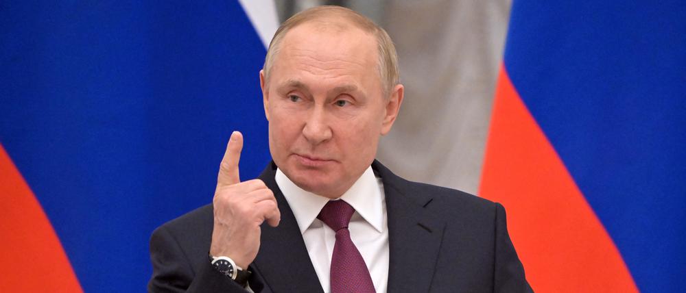 Der russische Präsident Wladimir Putin.