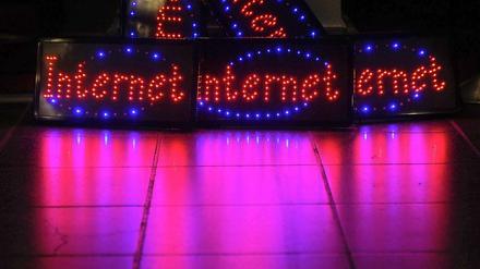 Ist das Internet pink? Auch um Frauen im Netz geht es auf der 6. Re:publica, die am Mittwoch startet. Hier ein Installation aus dem vergangenen Jahr.
