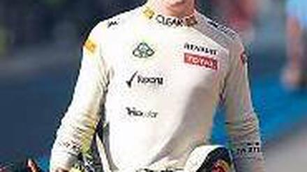 Bitte nicht ansprechen. Räikkönen will an der Strecke seine Ruhe haben. Foto: AFP