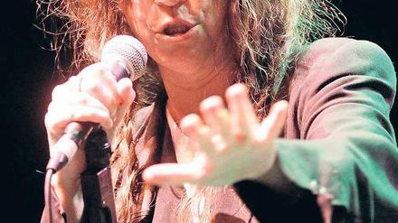 Patti Smith erinnerte bei ihrem Konzert auch an Christoph Schlingensief, mit dem sie befreundet war.