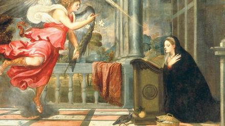 Tizian "Verkündigung an Maria", 1540