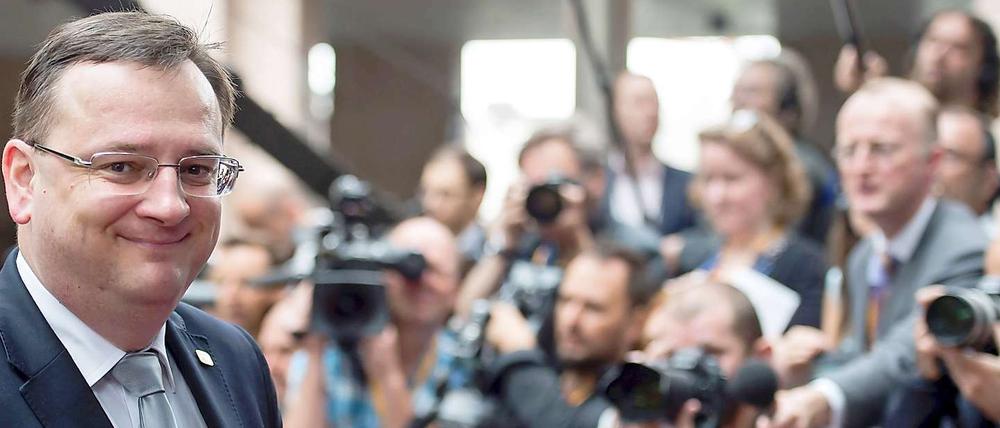 Bleibt im Amt: Tschechiens Ministerpräsident Petr Necas.