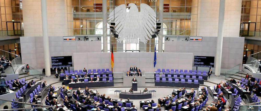 Der Bundestagspräsident Norbert Lammert (CDU) sieht Bundestag durch Euro-Krise gestärkt