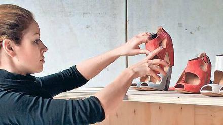 Offline geht es auch. Drei Tage lang hat Zalando im Frühjahr in einem sogenannten „Pop Up Store“ in Berlin-Mitte seine eigene Kollektion verkauft. Foto: dapd