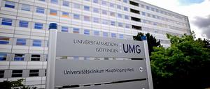 Das Uni-Klinikum Göttingen, Epi-Zentrum des Organspende-Skandals. 