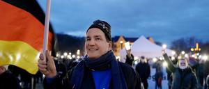 Wild bei Demo