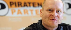 Piratenchef Bernd Schlömer. 